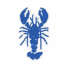 Blue Lobster Sticker